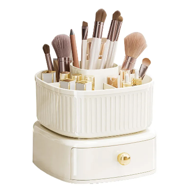 ఏ కోర్ డిజైన్ సూత్రాలు కాస్మెటిక్ ఆర్గనైజర్‌లను క్రియాత్మకంగా, సురక్షితంగా మరియు విభిన్న దృశ్యాలకు అనుగుణంగా మార్చేలా చేస్తాయి?