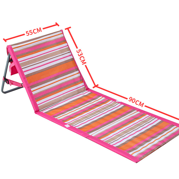 బీచ్ లీజర్ చైర్ ఫిషింగ్ బ్యాక్‌రెస్ట్ లైట్ వెయిట్ ఫోల్డింగ్ చైర్