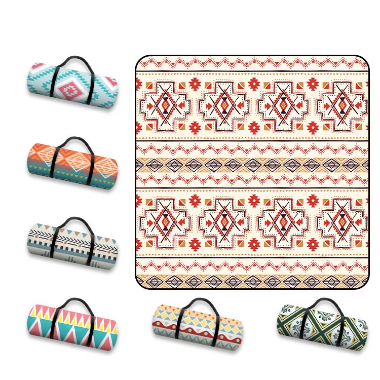 బ్లాంకెట్ పోర్టబుల్ ODM అవుట్‌డోర్ ట్రావెల్ క్యాంపింగ్ సాండ్ బీచ్ మ్యాట్