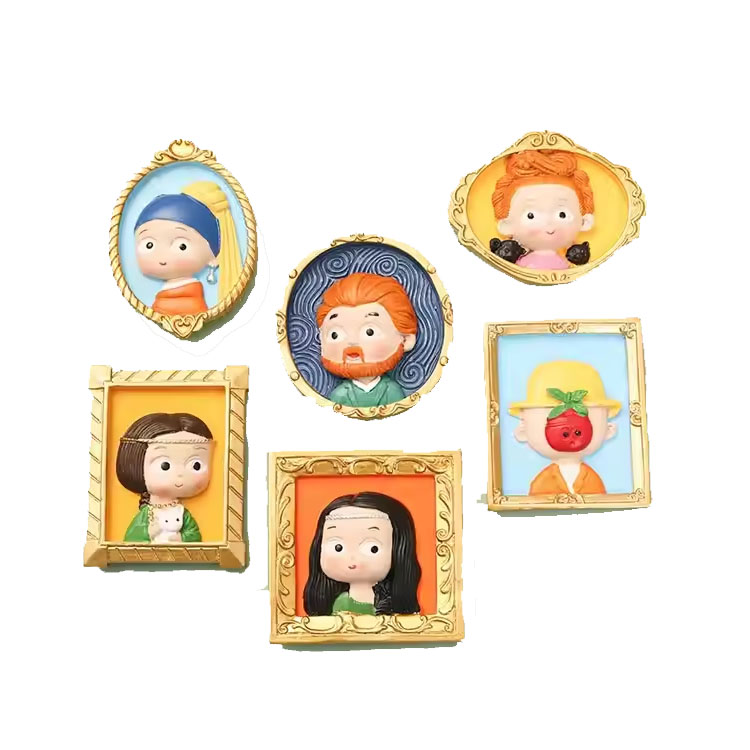 కస్టమ్ సిరామిక్ ప్రెసిడెన్షియల్ బహుమతులు ఫ్రిజ్ మాగ్నెట్స్ అందమైనవి