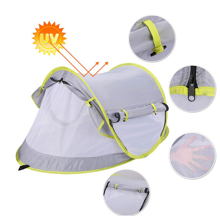 తేలికపాటి సింగిల్ లేయర్ జలనిరోధిత పాలిస్టర్ పాప్-అప్ టెంట్