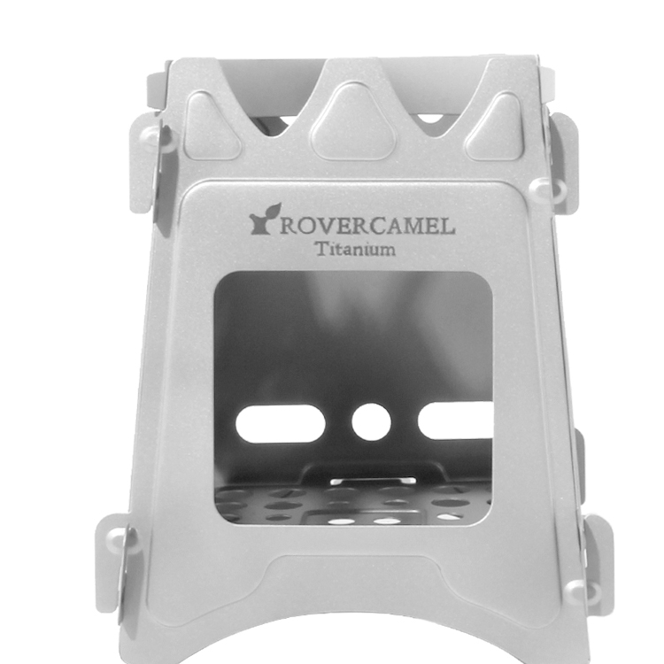 పోర్టబుల్ క్యాంపింగ్ వుడ్ స్టవ్ టైటానియం వుడ్ బర్నర్