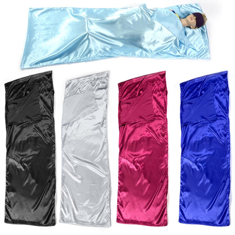 హోల్‌సేల్ 2025 సౌకర్యవంతమైన ఎన్వలప్ స్టైల్ సిల్క్ స్లీపింగ్ బ్యాగ్